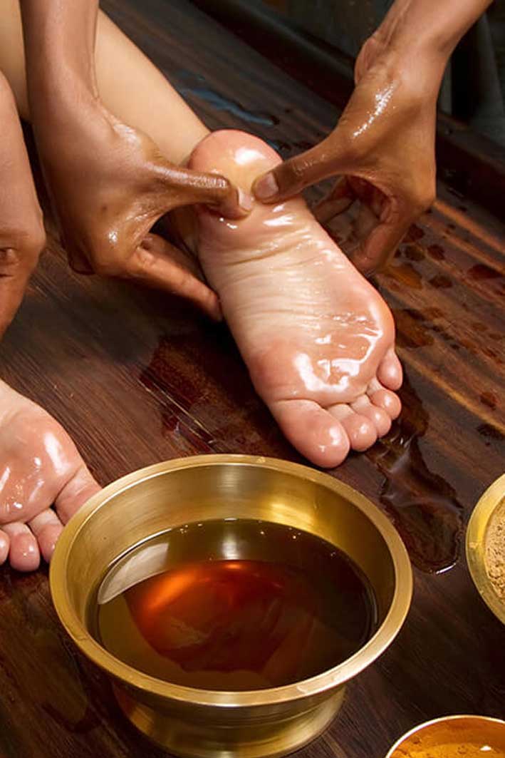 Cleansing process in ayurveda